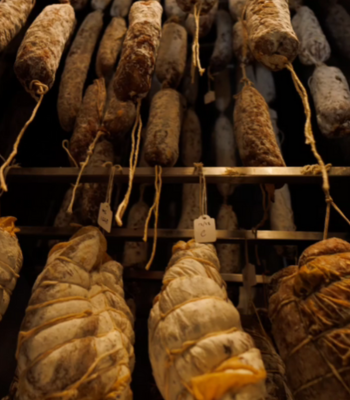 Every salami is cured, fermented, and aged in-house, ensuring rich, authentic flavors in each small batch.